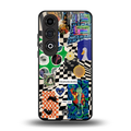 courage back phone cover | glass case for oneplus nord ce 4