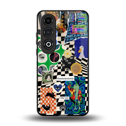 courage back phone cover | glass case for oneplus nord ce 4