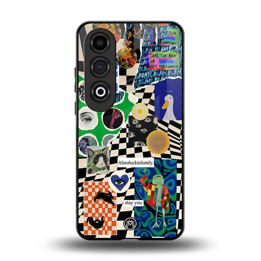 courage back phone cover | glass case for oneplus nord ce 4