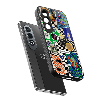 courage back phone cover | glass case for oneplus nord ce 4
