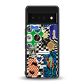 courage back phone cover | glass case for google pixel 6 pro