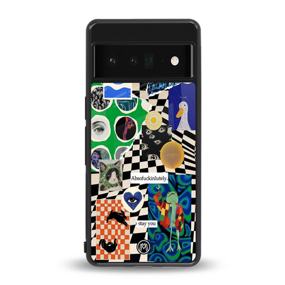 courage back phone cover | glass case for google pixel 6 pro