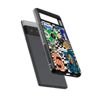 courage back phone cover | glass case for google pixel 6 pro