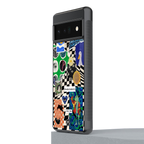 courage back phone cover | glass case for google pixel 6 pro