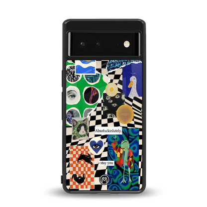 courage back phone cover | glass case for Google Pixel 6A
