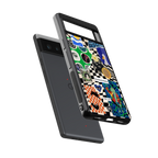 courage back phone cover | glass case for google pixel 6