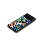 courage back phone cover | glass case for google pixel 6