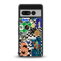 courage back phone cover | glass case for google pixel 7 pro