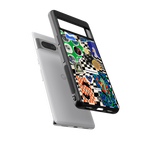 courage back phone cover | glass case for google pixel 7 pro