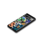 courage back phone cover | glass case for google pixel 7 pro