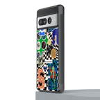 courage back phone cover | glass case for google pixel 7 pro