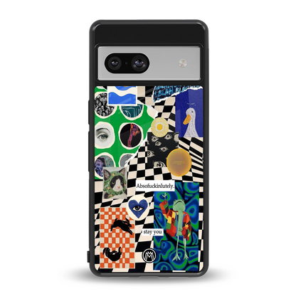courage back phone cover | glass case for Google Pixel 7