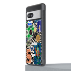 courage back phone cover | glass case for Google Pixel 7