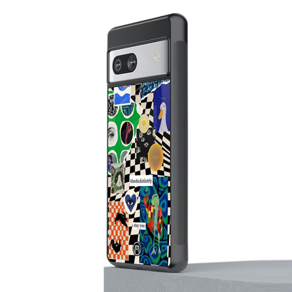 courage back phone cover | glass case for Google Pixel 7