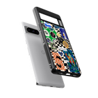 courage back phone cover | glass case for google pixel 8 pro