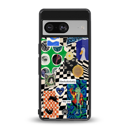 courage back phone cover | glass case for Google Pixel 8