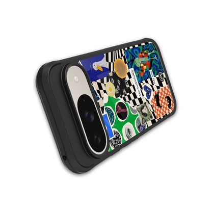 courage back phone cover | glass case for google pixel 9