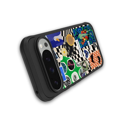 courage back phone cover | glass case for google pixel 9 pro xl