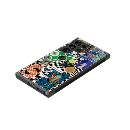 courage back phone cover | glass case for samsung galaxy s24 ultra