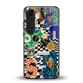 courage back phone cover | glass case for samsung galaxy s25 plus