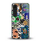 courage back phone cover | glass case for samsung galaxy s23 fe