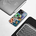 courage back phone cover | glass case for iphone 16