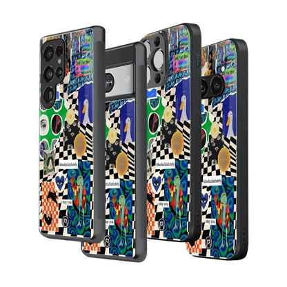 Stylish Glass Back Case for All Smartphones – iPhone, Samsung, OnePlus, Pixel, Redmi, Oppo, Vivo, Motorola