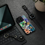 courage back phone cover | glass case for iphone 16 pro max