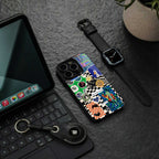 courage back phone cover | glass case for samsung galaxy s23 fe