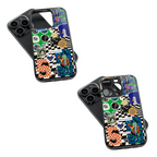 Trendy Glass Back Mobile Case for iPhone, Samsung, Redmi, OnePlus, Google Pixel, Motorola