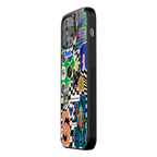 Slim Glass Back Phone Case for Multiple Brands – iPhone, Samsung, Redmi, OnePlus, Oppo, Vivo