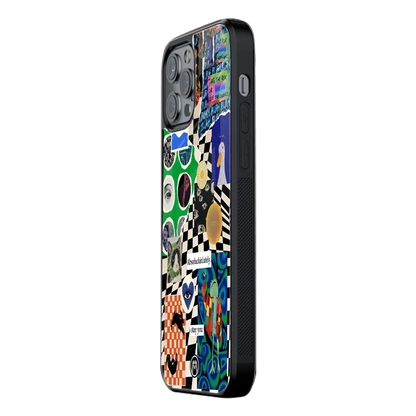 Slim Glass Back Phone Case for Multiple Brands – iPhone, Samsung, Redmi, OnePlus, Oppo, Vivo