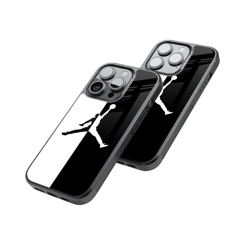 Protective Glass Back Phone Case Compatible with iPhone, Samsung, OnePlus, Pixel & More