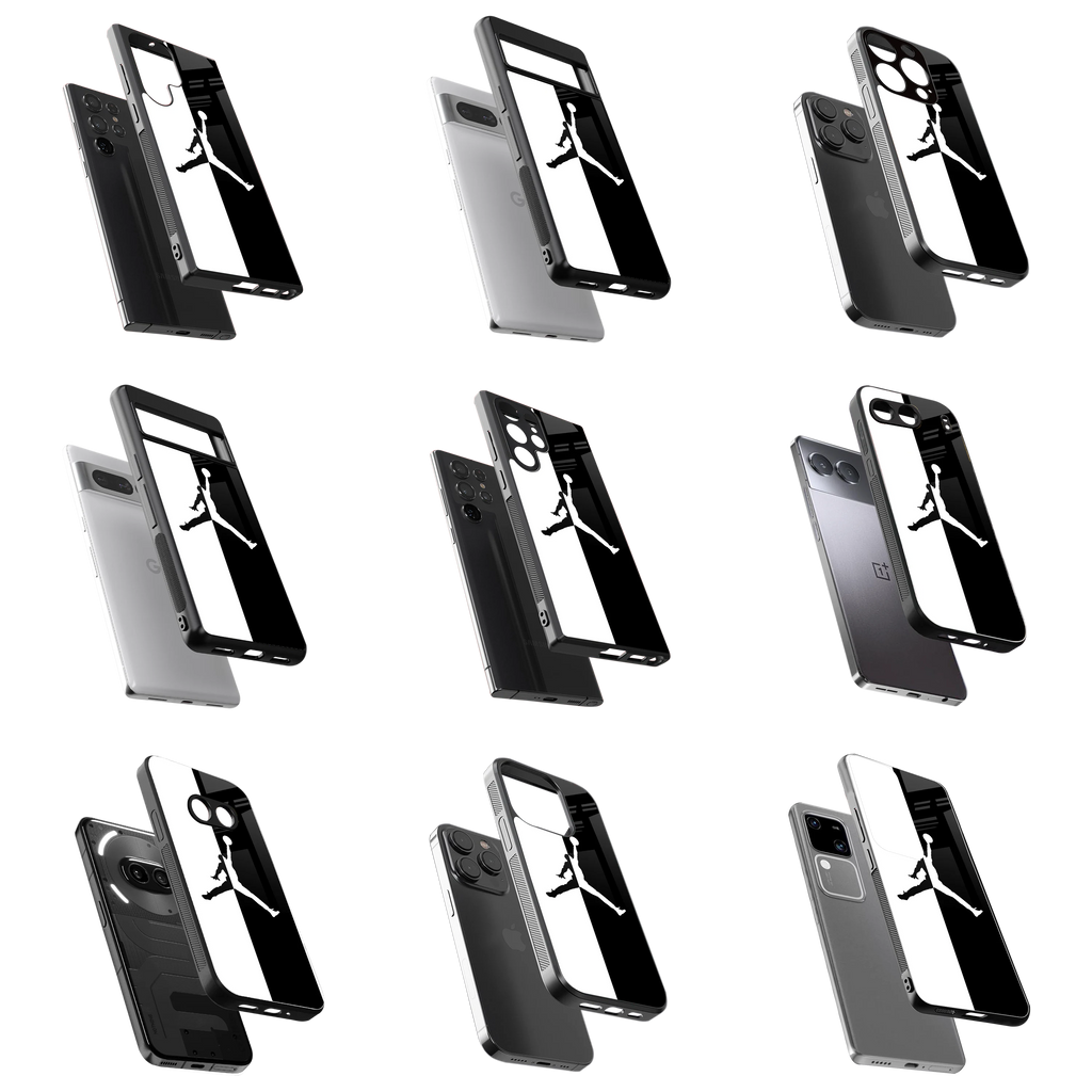 Durable Glass Back Mobile Case for iPhone, Samsung, OnePlus, Google Pixel, Redmi, Vivo, Oppo