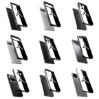 Durable Glass Back Mobile Case for iPhone, Samsung, OnePlus, Google Pixel, Redmi, Vivo, Oppo