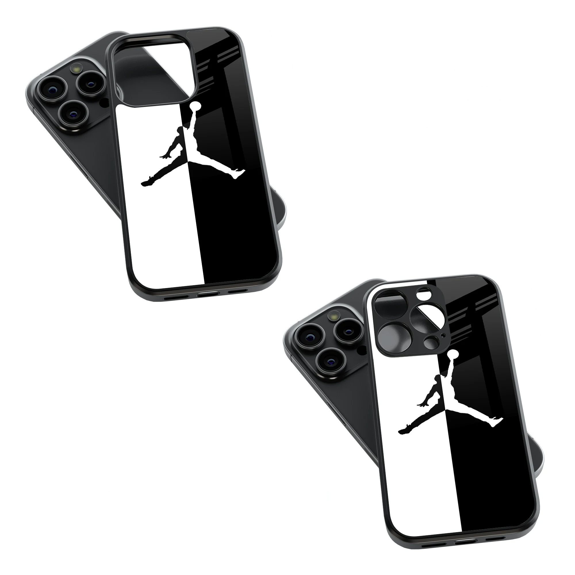 Trendy Glass Back Mobile Case for iPhone, Samsung, Redmi, OnePlus, Google Pixel, Motorola