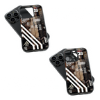 Trendy Glass Back Mobile Case for iPhone, Samsung, Redmi, OnePlus, Google Pixel, Motorola