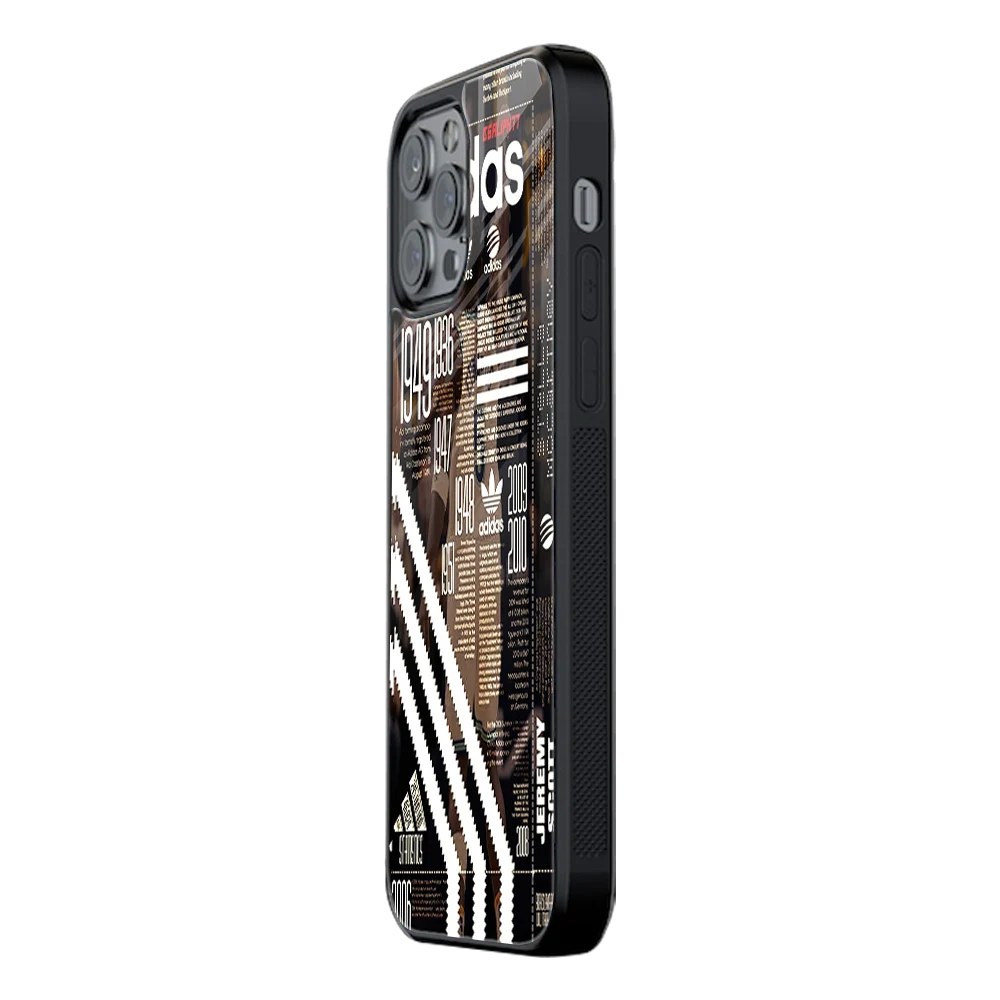 Slim Glass Back Phone Case for Multiple Brands iPhone, Samsung, Redmi, OnePlus, Oppo, Vivo