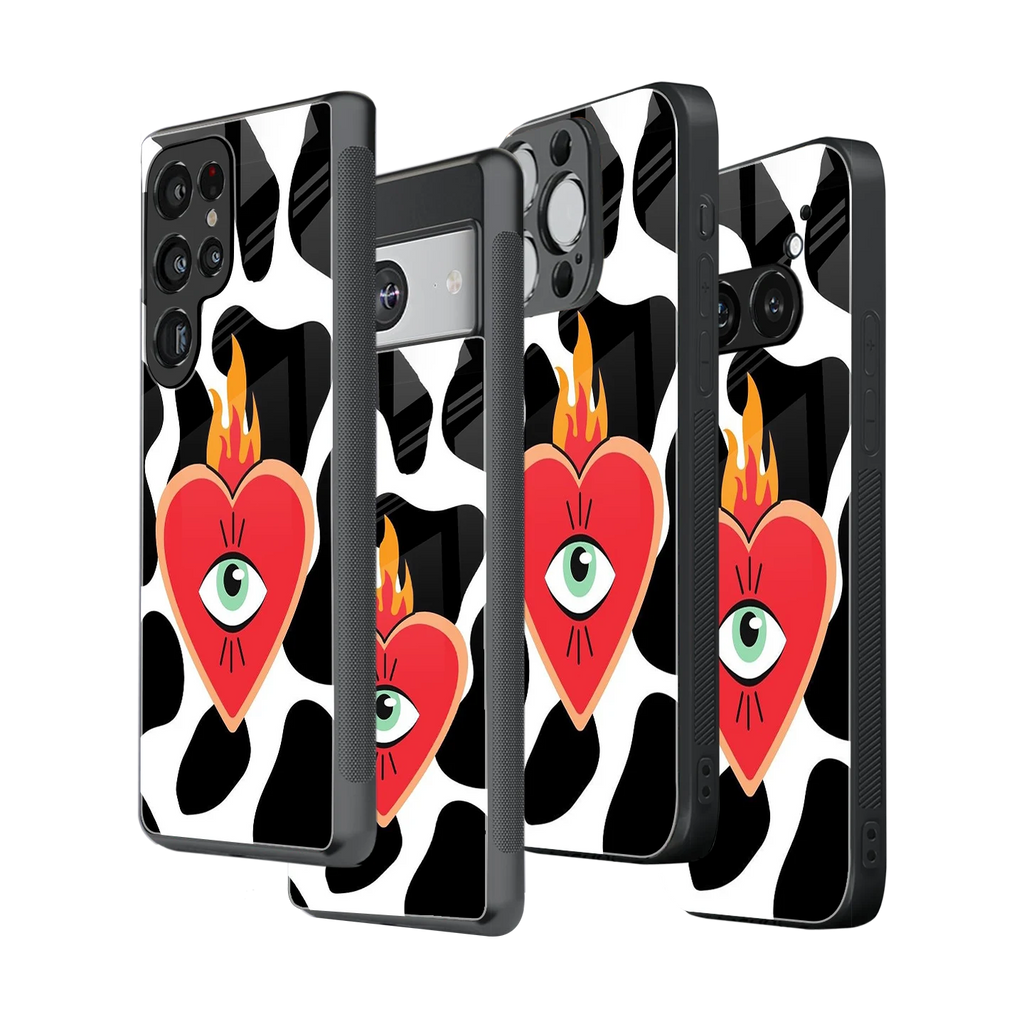 Stylish Glass Back Case for All Smartphones iPhone, Samsung, OnePlus, Pixel, Redmi, Oppo, Vivo, Motorola