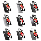 Durable Glass Back Mobile Case for iPhone, Samsung, OnePlus, Google Pixel, Redmi, Vivo, Oppo