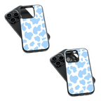 Trendy Glass Back Mobile Case for iPhone, Samsung, Redmi, OnePlus, Google Pixel, Motorola