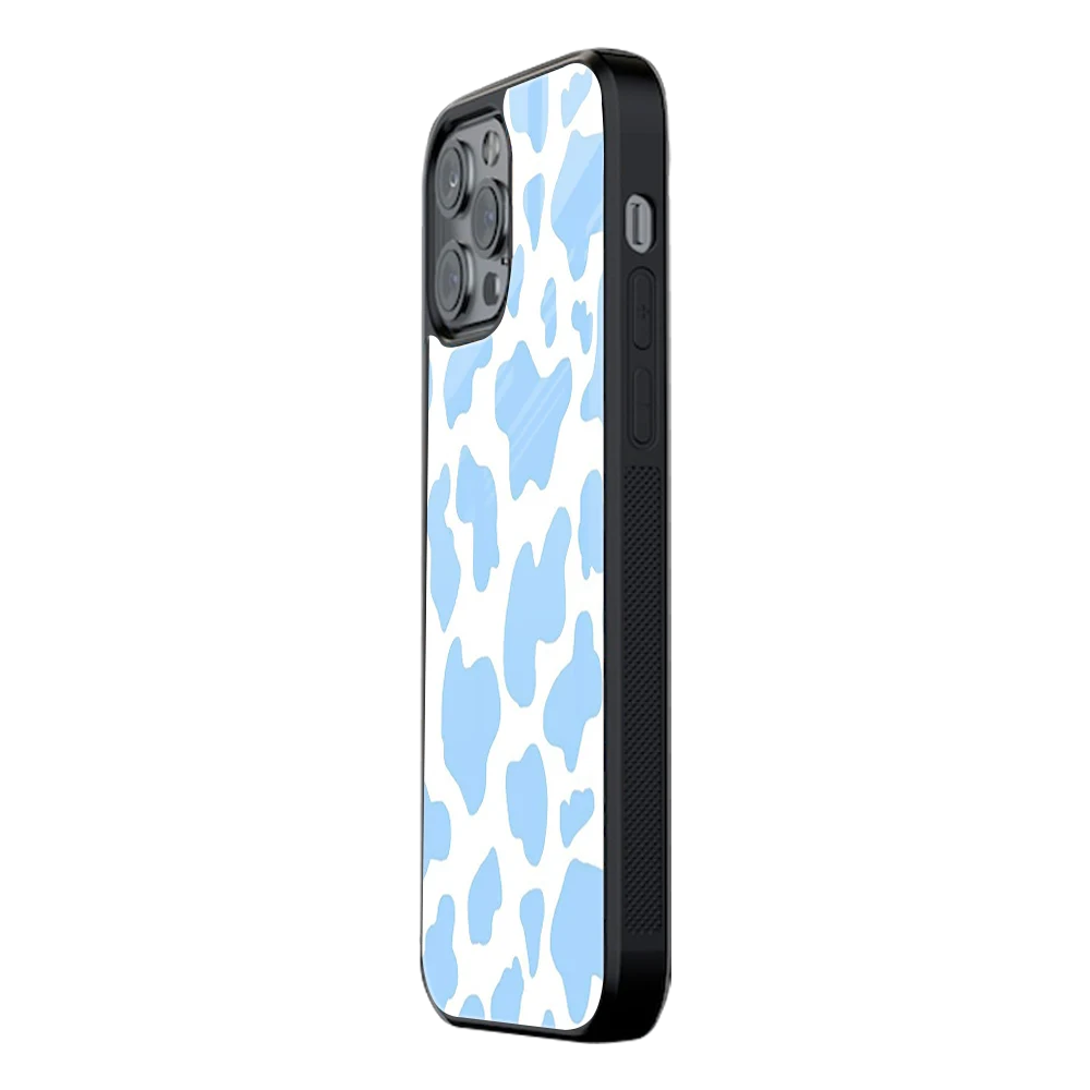 Slim Glass Back Phone Case for Multiple Brands iPhone, Samsung, Redmi, OnePlus, Oppo, Vivo