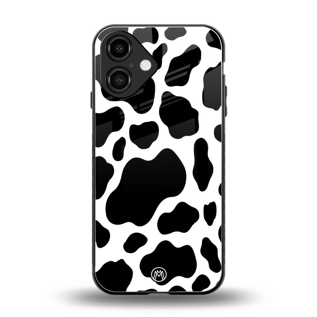 cow fur back phone cover | glass case for iphone 16
