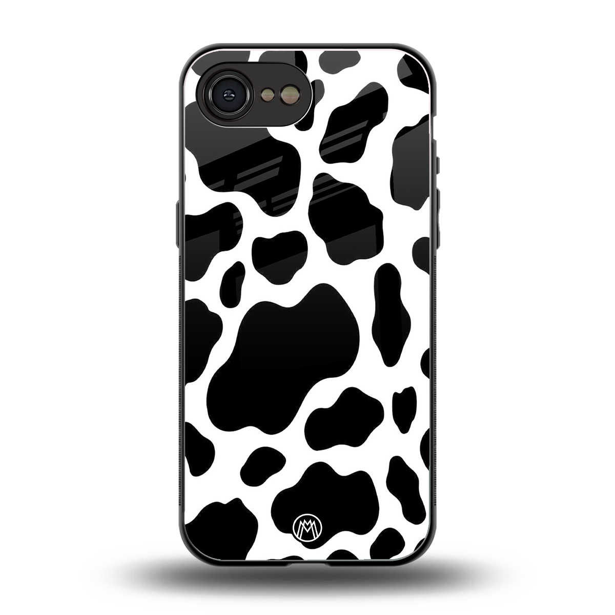 cow fur back phone cover | glass case for iphone 16e