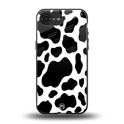 cow fur back phone cover | glass case for iphone 16e