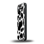 cow fur back phone cover | glass case for iphone 16e
