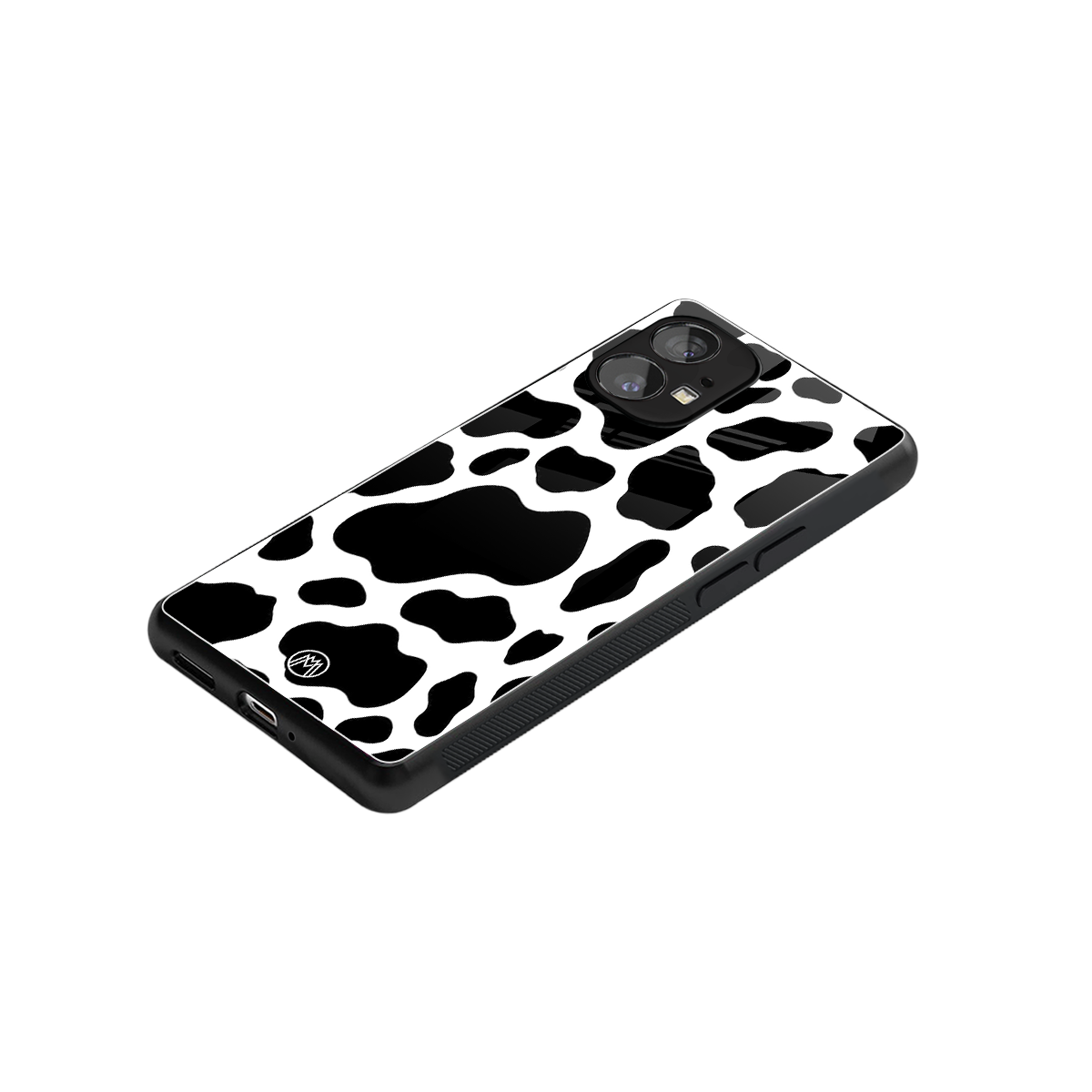 cow fur back phone cover | glass case for nothing phone 1