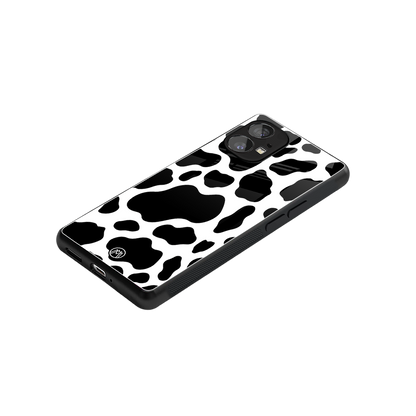 cow fur back phone cover | glass case for nothing phone 1