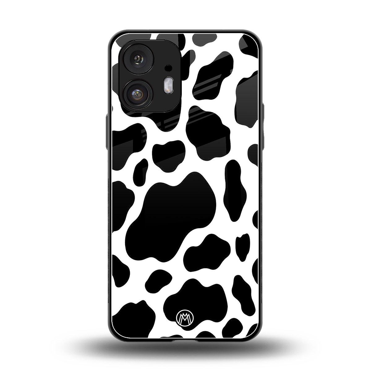 cow fur back phone cover | glass case for nothing phone 2