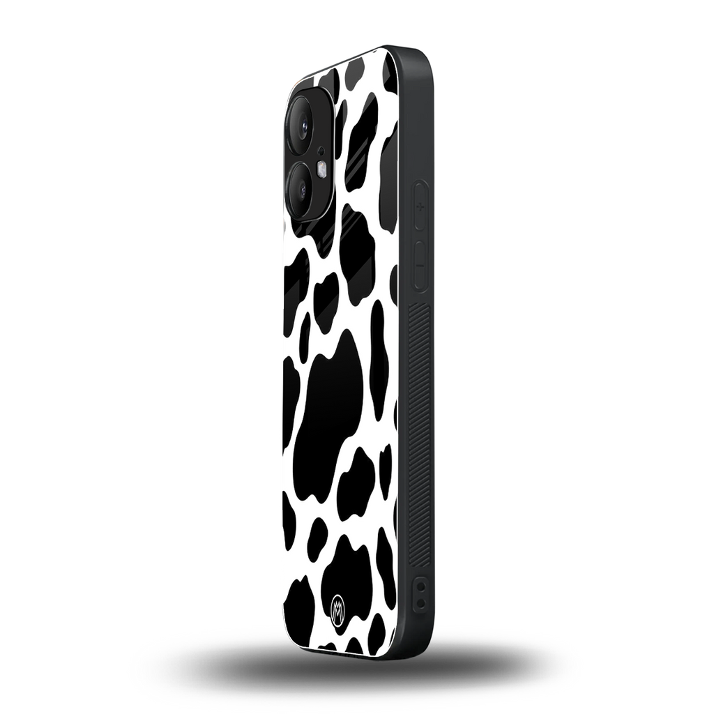 cow fur back phone cover | glass case for nothing phone 2